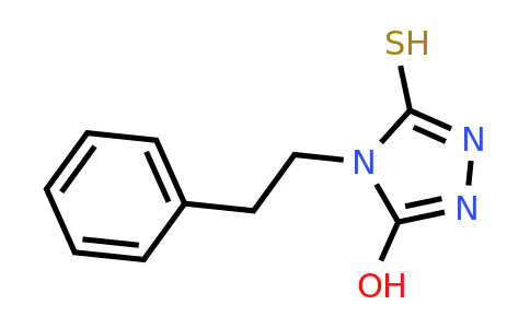 CAS 110062-45-8 | 4-(2-phenylethyl)-5-sulfanyl-4H-1,2,4-triazol-3-ol