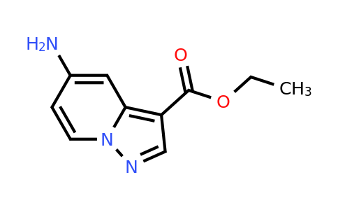 CAS 1101120-35-7 | ethyl 5-aminopyrazolo[1,5-a]pyridine-3-carboxylate