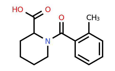 CAS 1101227-14-8 | 1-(2-methylbenzoyl)piperidine-2-carboxylic acid
