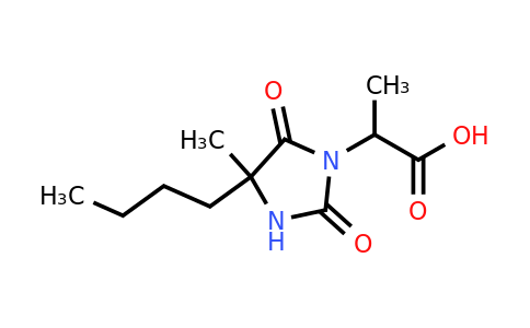CAS 1101743-53-6 | 2-(4-Butyl-4-methyl-2,5-dioxoimidazolidin-1-yl)propanoic acid