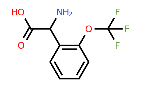 CAS 1101781-50-3 | Amino-(2-trifluoromethoxy-phenyl)-acetic acid