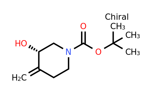 CAS 1101840-75-8 | tert-butyl (3S)-3-hydroxy-4-methylidenepiperidine-1-carboxylate