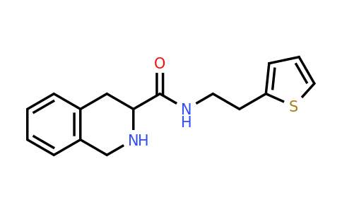 CAS 1101919-44-1 | N-[2-(Thiophen-2-yl)ethyl]-1,2,3,4-tetrahydroisoquinoline-3-carboxamide