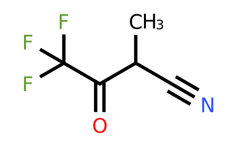 CAS 110234-70-3 | 4,4,4-trifluoro-2-methyl-3-oxobutanenitrile