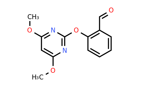 CAS 110284-76-9 | 2-((4,6-Dimethoxypyrimidin-2-yl)oxy)benzaldehyde
