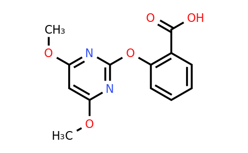 CAS 110284-78-1 | 2-((4,6-Dimethoxypyrimidin-2-yl)oxy)benzoic acid