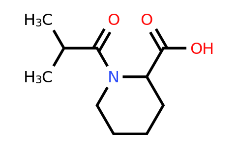 CAS 1103336-91-9 | 1-Isobutyrylpiperidine-2-carboxylic acid