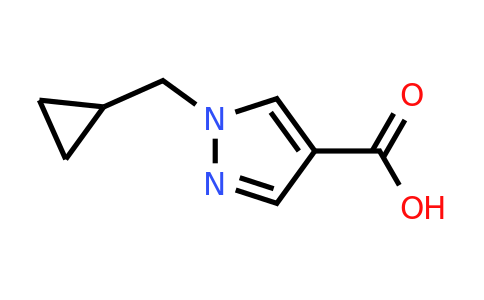 CAS 1103427-25-3 | 1-(Cyclopropylmethyl)-1H-pyrazole-4-carboxylic acid