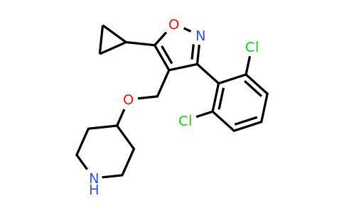 CAS 1103501-11-6 | 4-{[5-cyclopropyl-3-(2,6-dichlorophenyl)-1,2-oxazol-4-yl]methoxy}piperidine