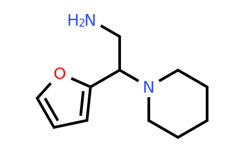 CAS 110358-80-0 | 2-(furan-2-yl)-2-(piperidin-1-yl)ethan-1-amine