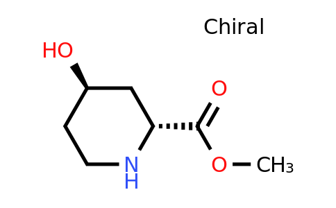 CAS 1103929-18-5 | methyl (2R,4R)-4-hydroxypiperidine-2-carboxylate