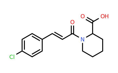 CAS 1103961-49-4 | 1-[3-(4-Chlorophenyl)prop-2-enoyl]piperidine-2-carboxylic acid