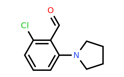 CAS 110405-86-2 | 2-chloro-6-(pyrrolidin-1-yl)benzaldehyde