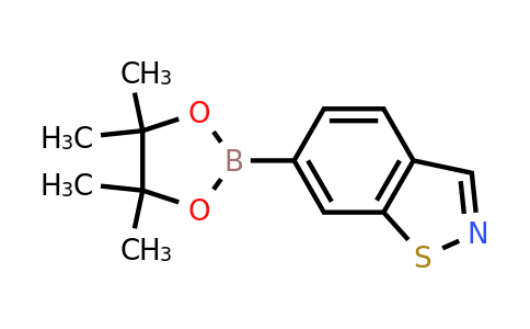 CAS 1104071-55-7 | 6-(4,4,5,5-Tetramethyl-1,3,2-dioxaborolan-2-YL)benzo[D]isothiazole