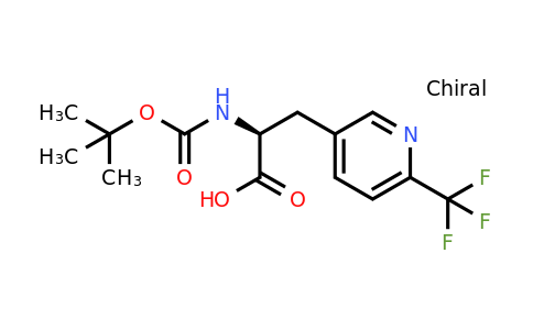 CAS 1104071-84-2 | (2S)-2-(tert-butoxycarbonylamino)-3-[6-(trifluoromethyl)-3-pyridyl]propanoic acid