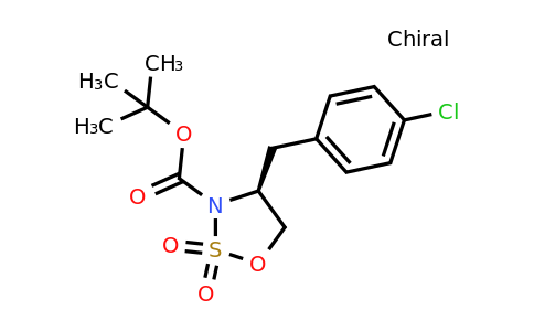 CAS 1104072-57-2 | (S)-3-Boc-4-(4-chlorobenzyl)-1,2,3-oxathiazolidine 2,2-dioxide