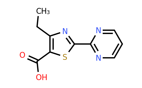 CAS 1104276-25-6 | 4-Ethyl-2-(pyrimidin-2-yl)thiazole-5-carboxylic acid