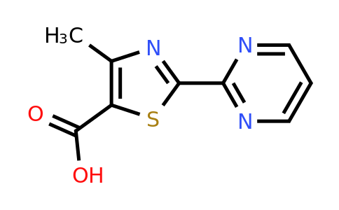 CAS 1104276-29-0 | 4-Methyl-2-(pyrimidin-2-yl)thiazole-5-carboxylic acid
