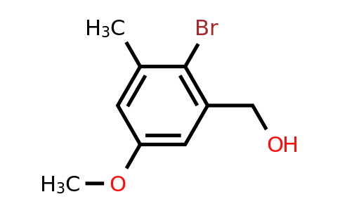 CAS 110451-90-6 | (2-bromo-5-methoxy-3-methylphenyl)methanol
