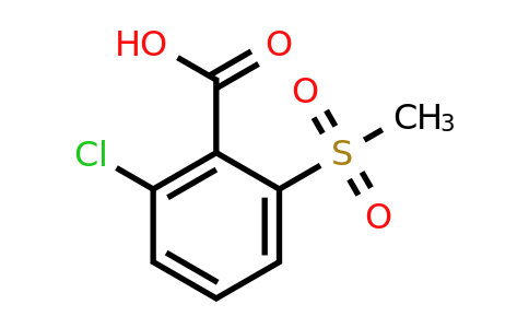 CAS 1104561-82-1 | 2-chloro-6-methanesulfonylbenzoic acid