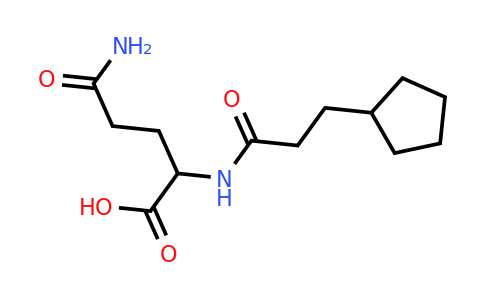 CAS 1105053-08-4 | 4-carbamoyl-2-(3-cyclopentylpropanamido)butanoic acid