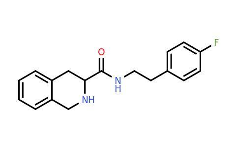 CAS 1105059-12-8 | N-[2-(4-Fluorophenyl)ethyl]-1,2,3,4-tetrahydroisoquinoline-3-carboxamide