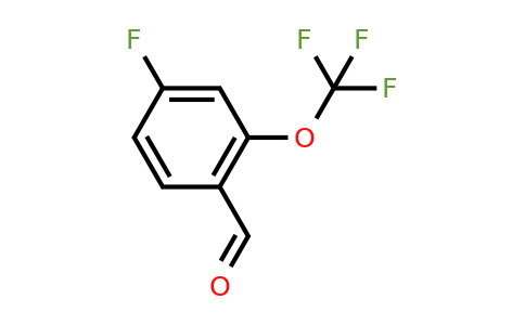CAS 1105060-20-5 | 4-fluoro-2-(trifluoromethoxy)benzaldehyde