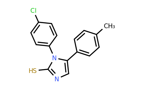 CAS 1105188-80-4 | 1-(4-chlorophenyl)-5-(4-methylphenyl)-1H-imidazole-2-thiol