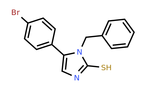 CAS 1105189-57-8 | 1-benzyl-5-(4-bromophenyl)-1H-imidazole-2-thiol