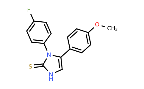 CAS 1105190-59-7 | 1-(4-fluorophenyl)-5-(4-methoxyphenyl)-1,3-dihydro-2H-imidazole-2-thione