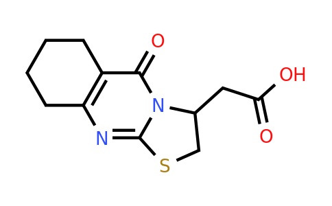 CAS 1105190-90-6 | (5-Oxo-2,3,6,7,8,9-hexahydro-5H-[1,3]thiazolo[2,3-b]quinazolin-3-yl)acetic acid