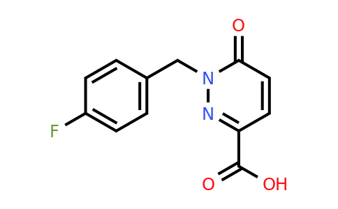 CAS 1105192-19-5 | 1-(4-fluorobenzyl)-6-oxo-1,6-dihydropyridazine-3-carboxylic acid
