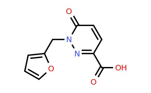 CAS 1105192-25-3 | 1-(2-furylmethyl)-6-oxo-1,6-dihydropyridazine-3-carboxylic acid