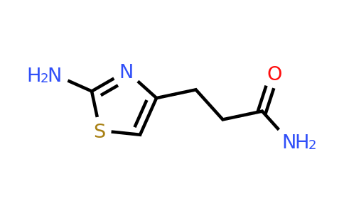 CAS 1105192-78-6 | 3-(2-amino-1,3-thiazol-4-yl)propanamide