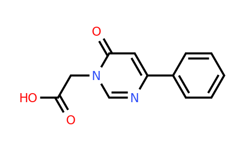 CAS 1105193-70-1 | (6-oxo-4-phenylpyrimidin-1(6{H})-yl)acetic acid