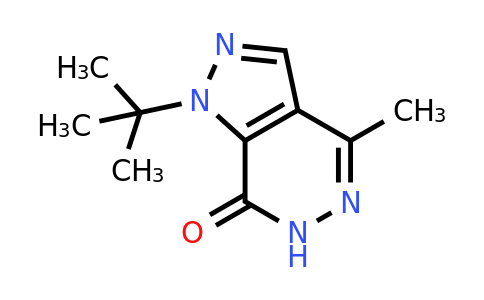 CAS 1105196-44-8 | 1-tert-butyl-4-methyl-1,6-dihydro-7H-pyrazolo[3,4-d]pyridazin-7-one