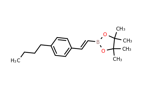 CAS 1105558-10-8 | 2-[2-(4-Butylphenyl)vinyl]-4,4,5,5-tetramethyl-1,3,2-dioxaborolane
