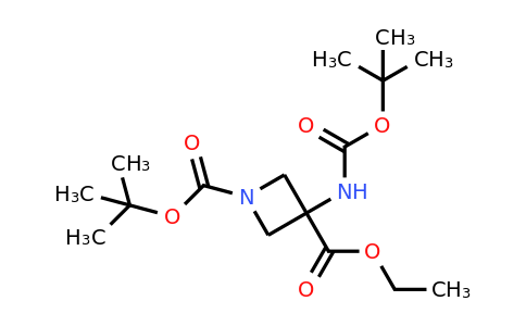 CAS 1105662-59-6 | Ethyl 1-BOC-3-(boc-amino)azetidine-3-carboxylate