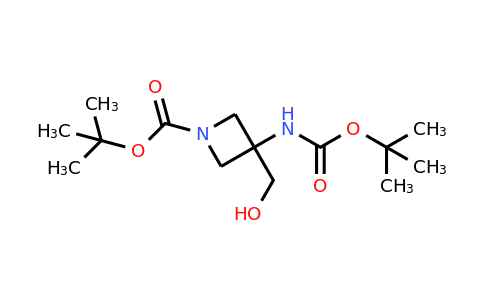 CAS 1105662-61-0 | 1-BOC-3-(Boc-amino)azetidine-3-methanol