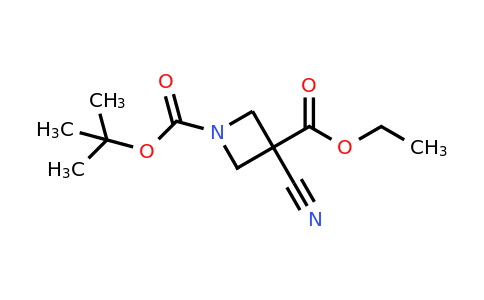 CAS 1105663-96-4 | Ethyl 1-BOC-3-cyanoazetidine-3-carboxylate