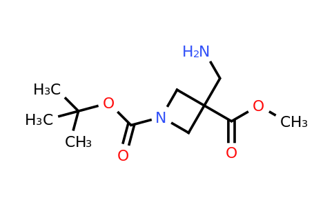 CAS 1105663-98-6 | 1-tert-butyl 3-methyl 3-(aminomethyl)azetidine-1,3-dicarboxylate