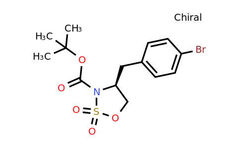 CAS 1105712-06-8 | (S)-3-Boc-4-(4-bromobenzyl)-1,2,3-oxathiazolidine 2,2-dioxide