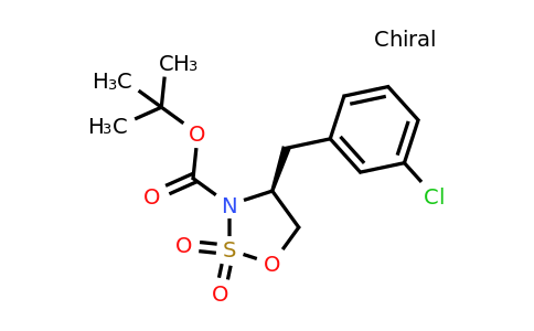 CAS 1105712-08-0 | (S)-3-Boc-4-(3-chlorobenzyl)-1,2,3-oxathiazolidine 2,2-dioxide