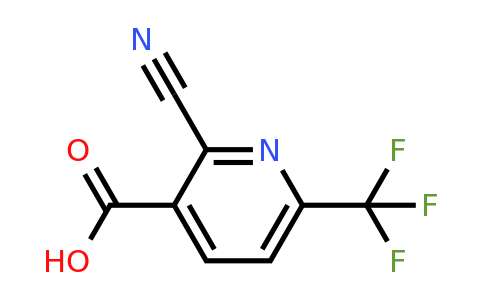 CAS 1105988-43-9 | 2-cyano-6-(trifluoromethyl)pyridine-3-carboxylic acid