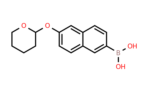 CAS 1106692-14-1 | 6-(Tetrahydro-2H-pyran-2-yloxy)-2-naphthylboronic acid
