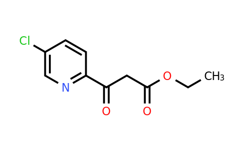 CAS 1106953-35-8 | ethyl 3-(5-chloropyridin-2-yl)-3-oxopropanoate
