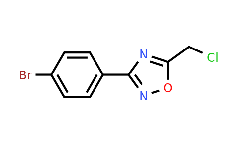 CAS 110704-42-2 | 3-(4-Bromophenyl)-5-(chloromethyl)-1,2,4-oxadiazole