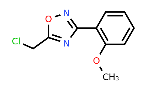 CAS 110704-43-3 | 5-(Chloromethyl)-3-(2-methoxyphenyl)-1,2,4-oxadiazole