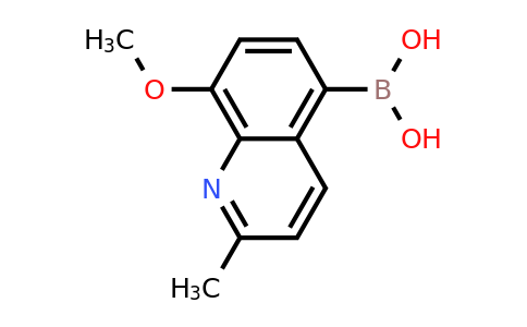 CAS 1107064-35-6 | (8-Methoxy-2-methylquinolin-5-YL)boronic acid