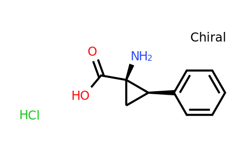CAS 110716-95-5 | (1R,2R)-1-amino-2-phenyl-cyclopropanecarboxylic acid;hydrochloride